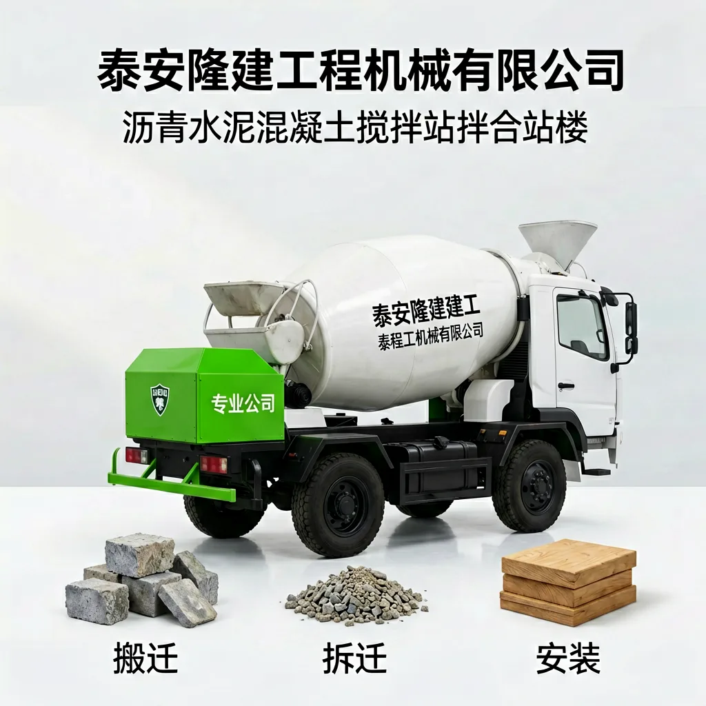 沥青水泥混凝土搅拌站拌合站楼|搬迁|拆迁|安装|